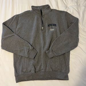 Notre Dame Quarter Zip Jacket Size L